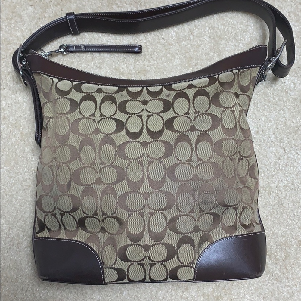 Coach Signature Hobo Bag